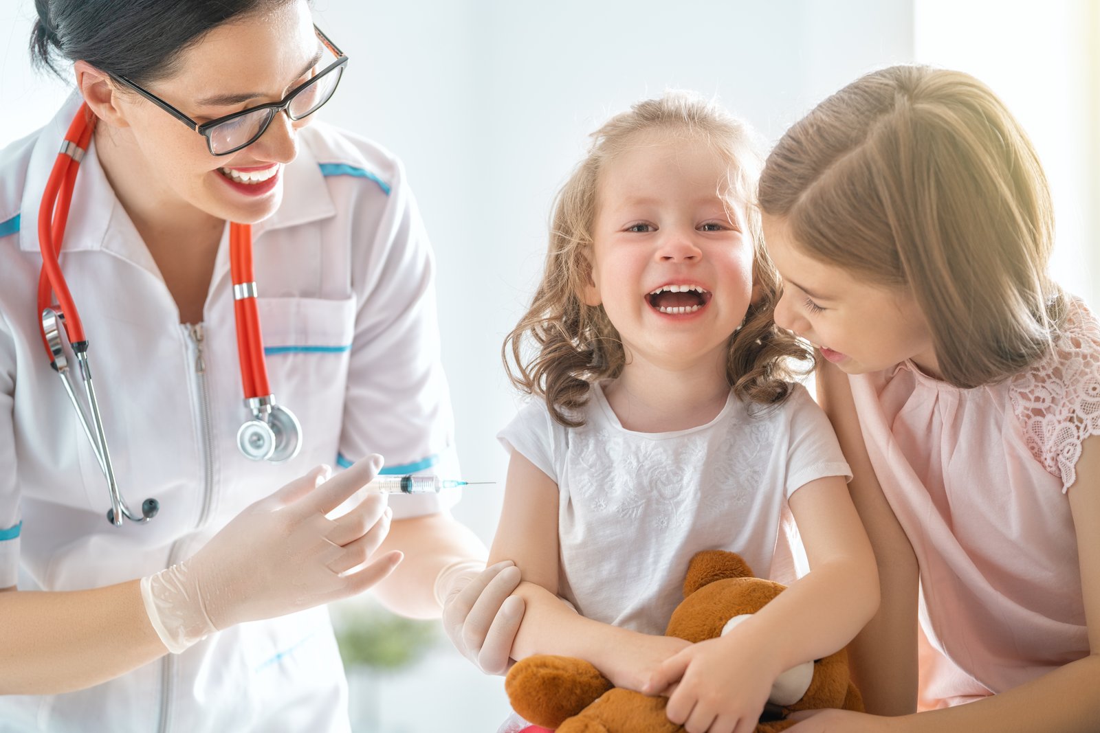 vaccination to a child